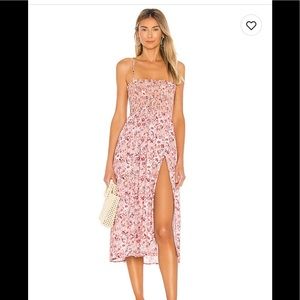 RESA “Ashley Midi Dress” Medium via Revolve